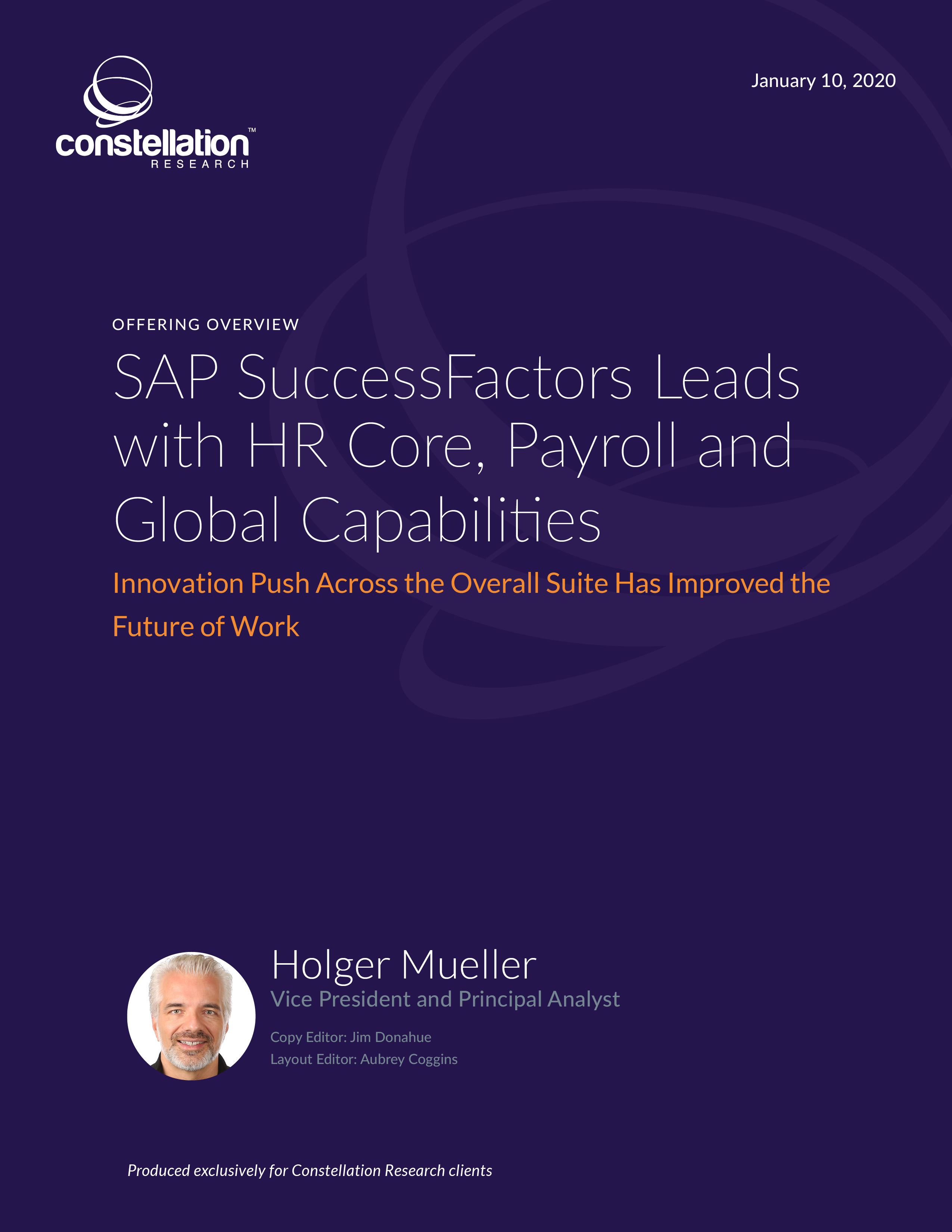 Sap Successfactors Leads With Hr Core Payroll And Global Capabilities